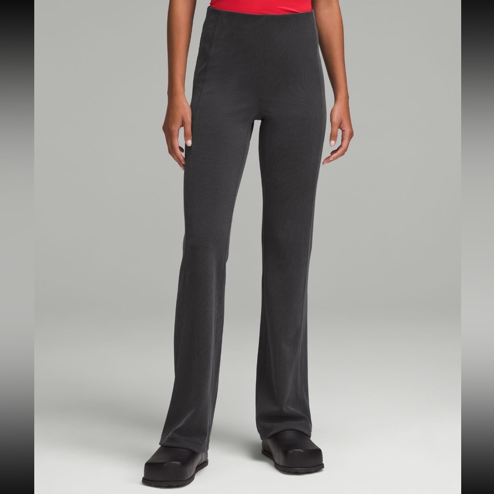 Lululemon Softstreme Ribbed Flare pants